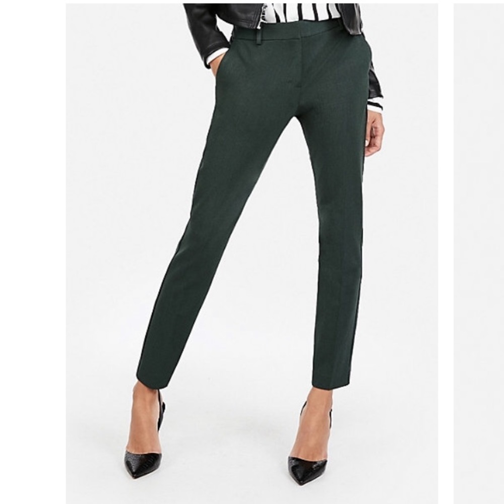 Express Mid Rise Skinny Columnist Pant